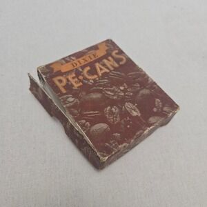 Vintage‎ 1937 Dixie Pecans Pee Can Gag Gift Bed Pan Slapstick Japan Chicago MCM